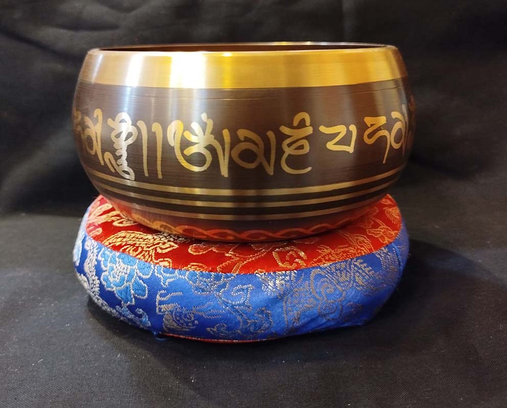 Cuenco tibetano 5 metales - Tienda Budista