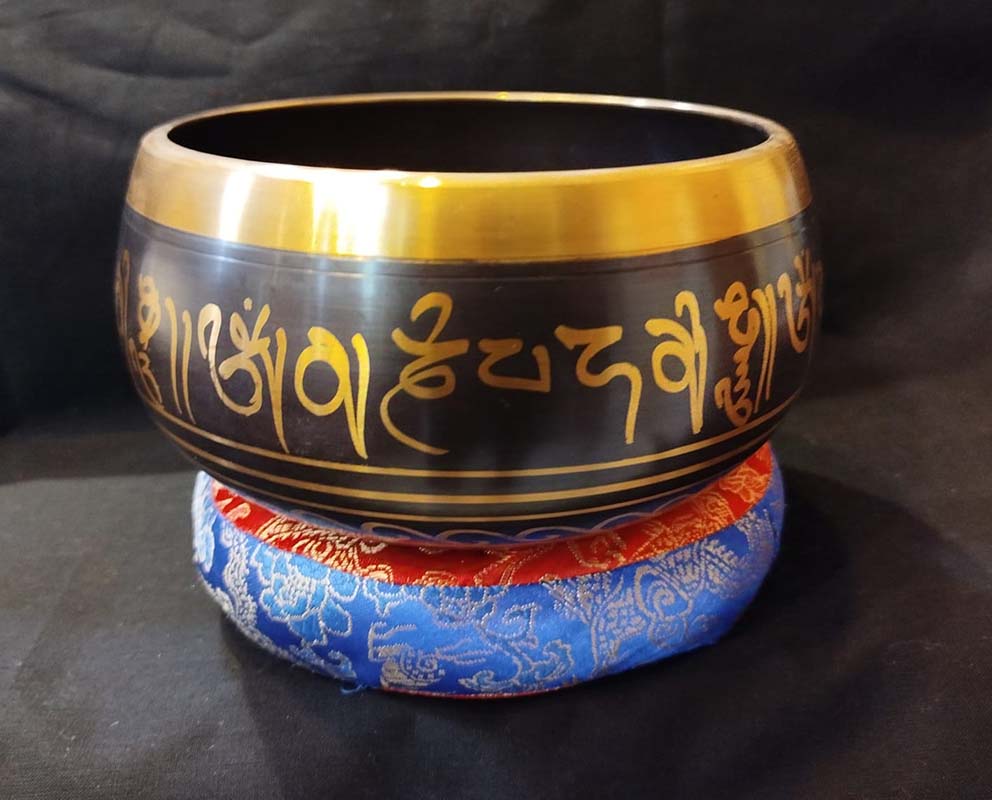 Cuenco tibetano 5 metales - Tienda Budista