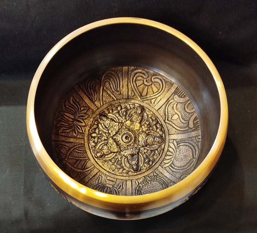 Cuenco tibetano 5 metales - Tienda Budista