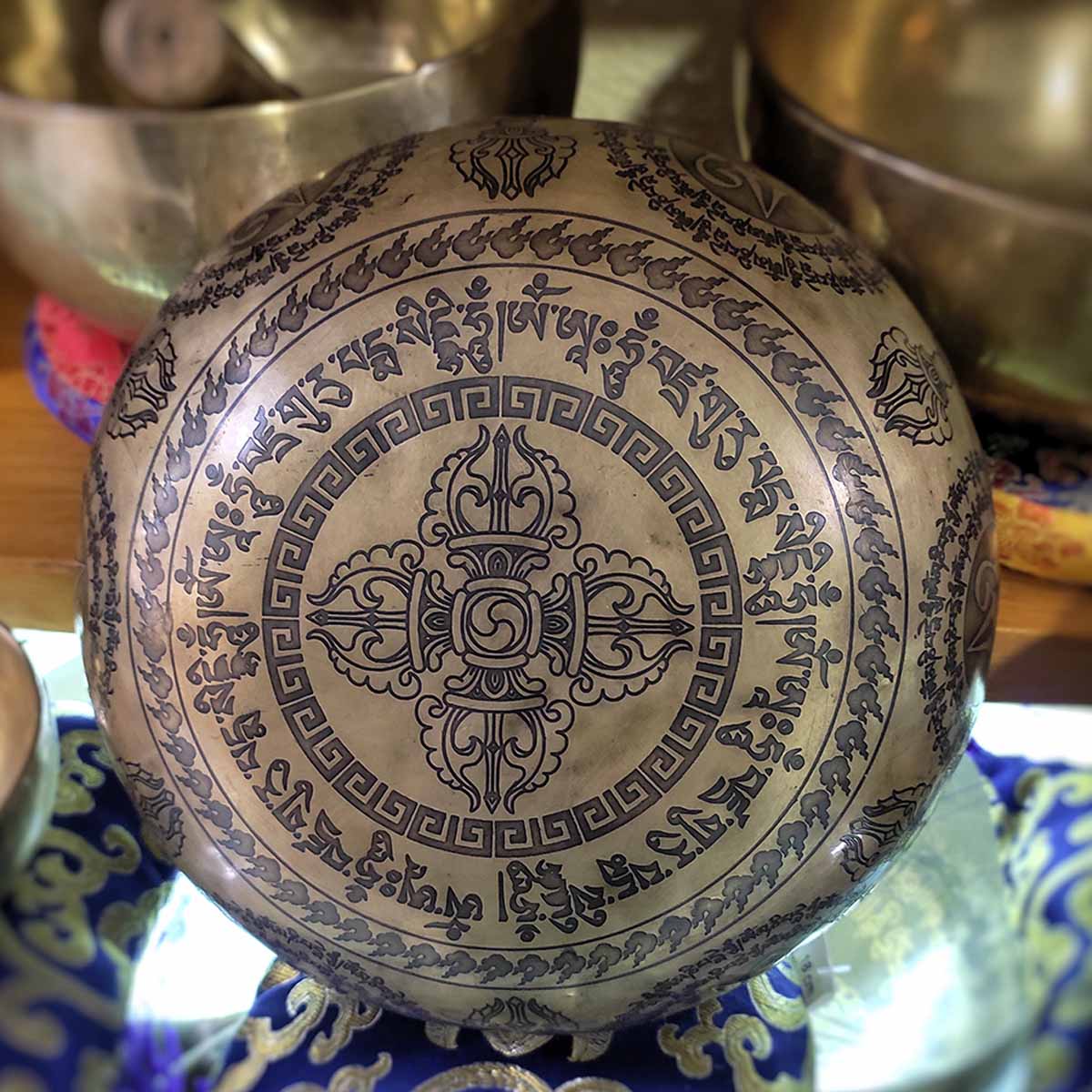 Cuenco tibetano 7 metales - Tienda Budista
