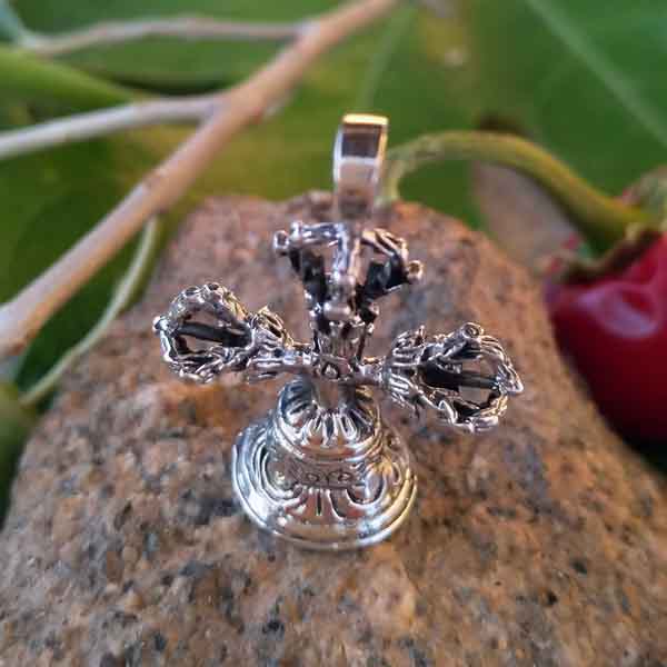 Colgante campana y dorje - Tienda Budista