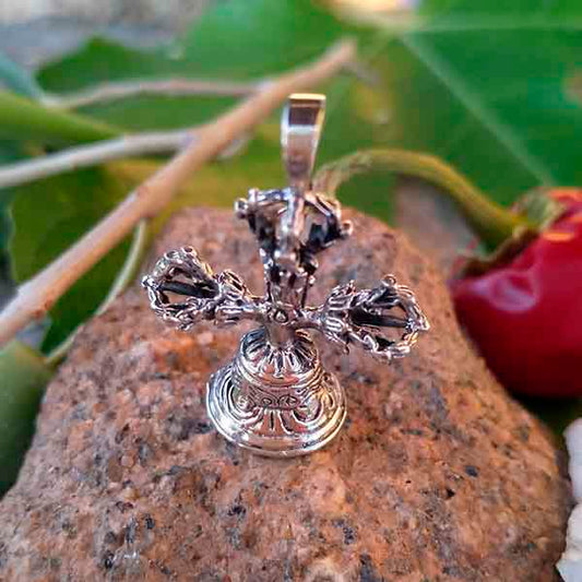 Colgante campana y dorje - Tienda Budista