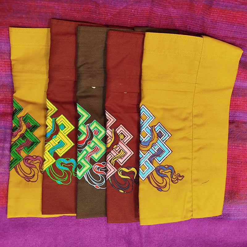 Bolsos de algodón y seda - Tienda Budista