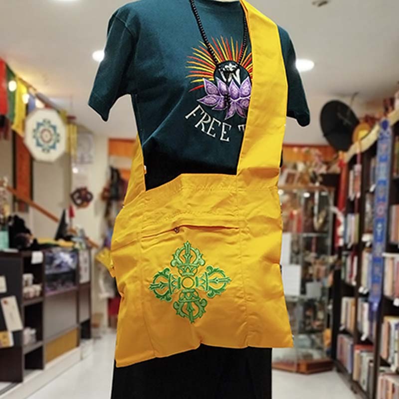Bolsos de algodón y seda - Tienda Budista