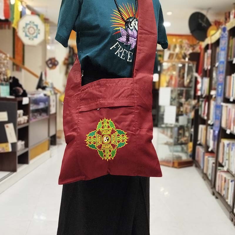 Bolsos de algodón y seda - Tienda Budista