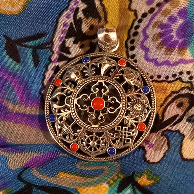 Medallón Kalachakra - Tienda Budista