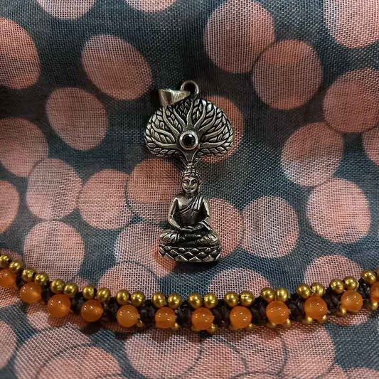 Colgante Buda meditando - Tienda Budista