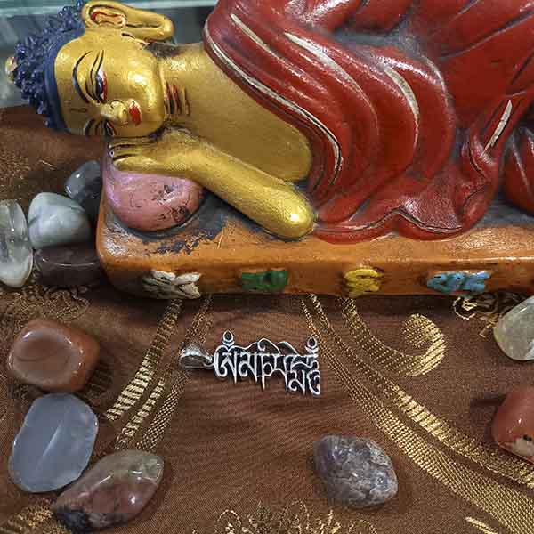 Colgante mantra Mani - Tienda Budista