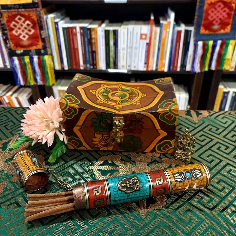 Estuche para incienso - Tienda Budista