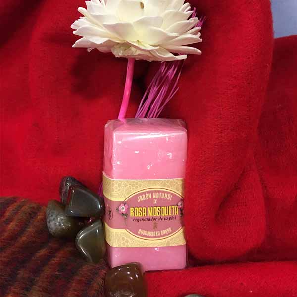 Jabón de Rosa Mosqueta - Tienda Budista