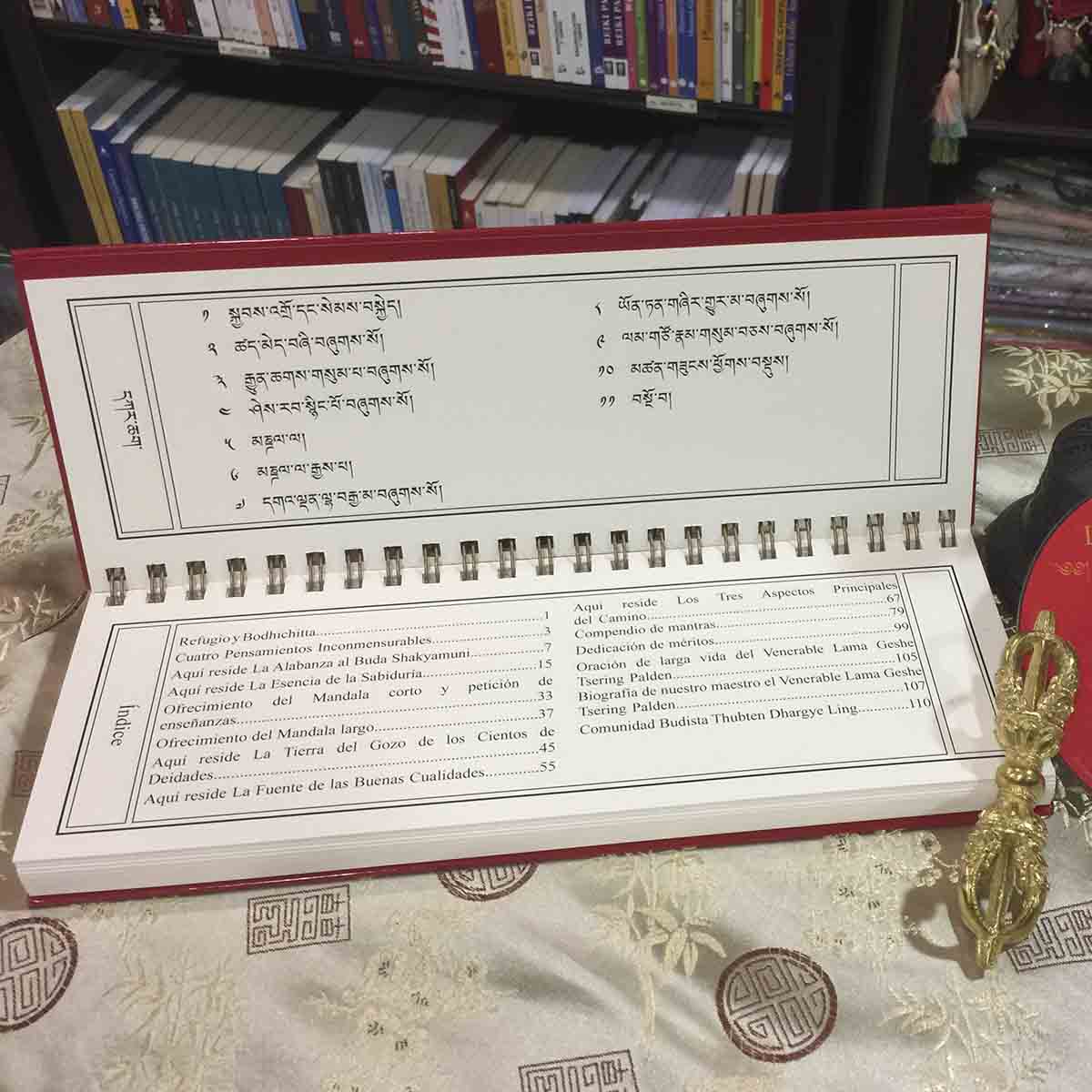 Libro de oraciones - Tienda Budista