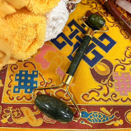 Masajeador Doble Roller Jadeita