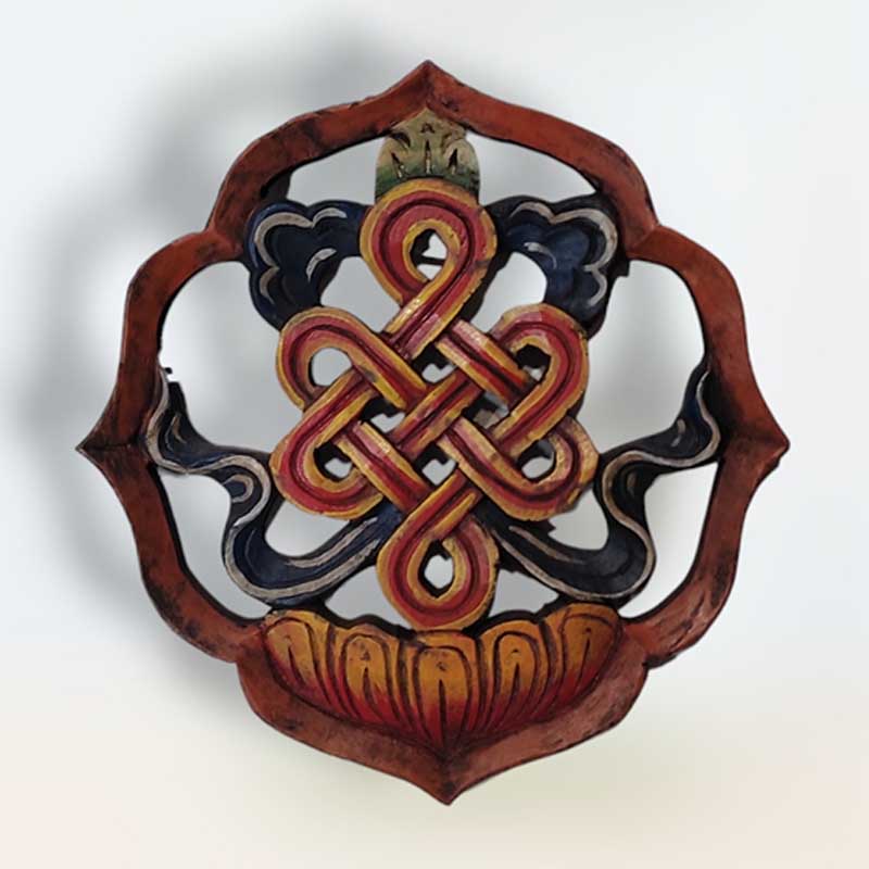 Set de 8 símbolos auspiciosos - Tienda Budista