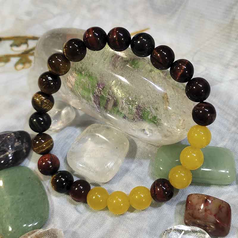 Pulsera Ojo de tigre - Tienda Budista