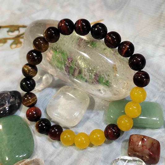 Pulsera Ojo de tigre - Tienda Budista
