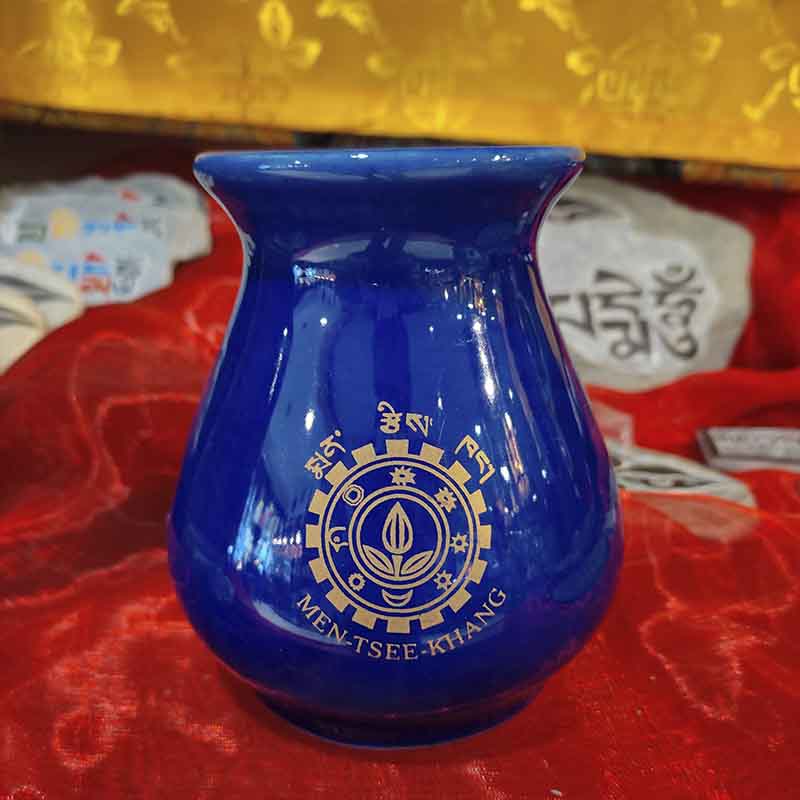 Aceite de masaje Sorig + Quemador de aceite Men-Tsee-Khang - Tienda Budista