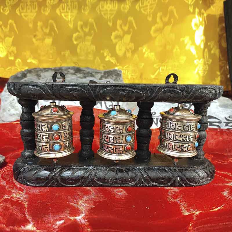 Rueda de oraciones pared - Tienda Budista