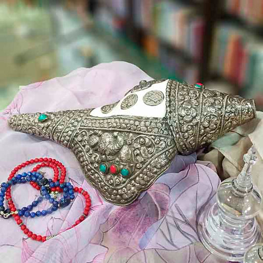 Caracola Símbolos Auspiciosos - Tienda Budista