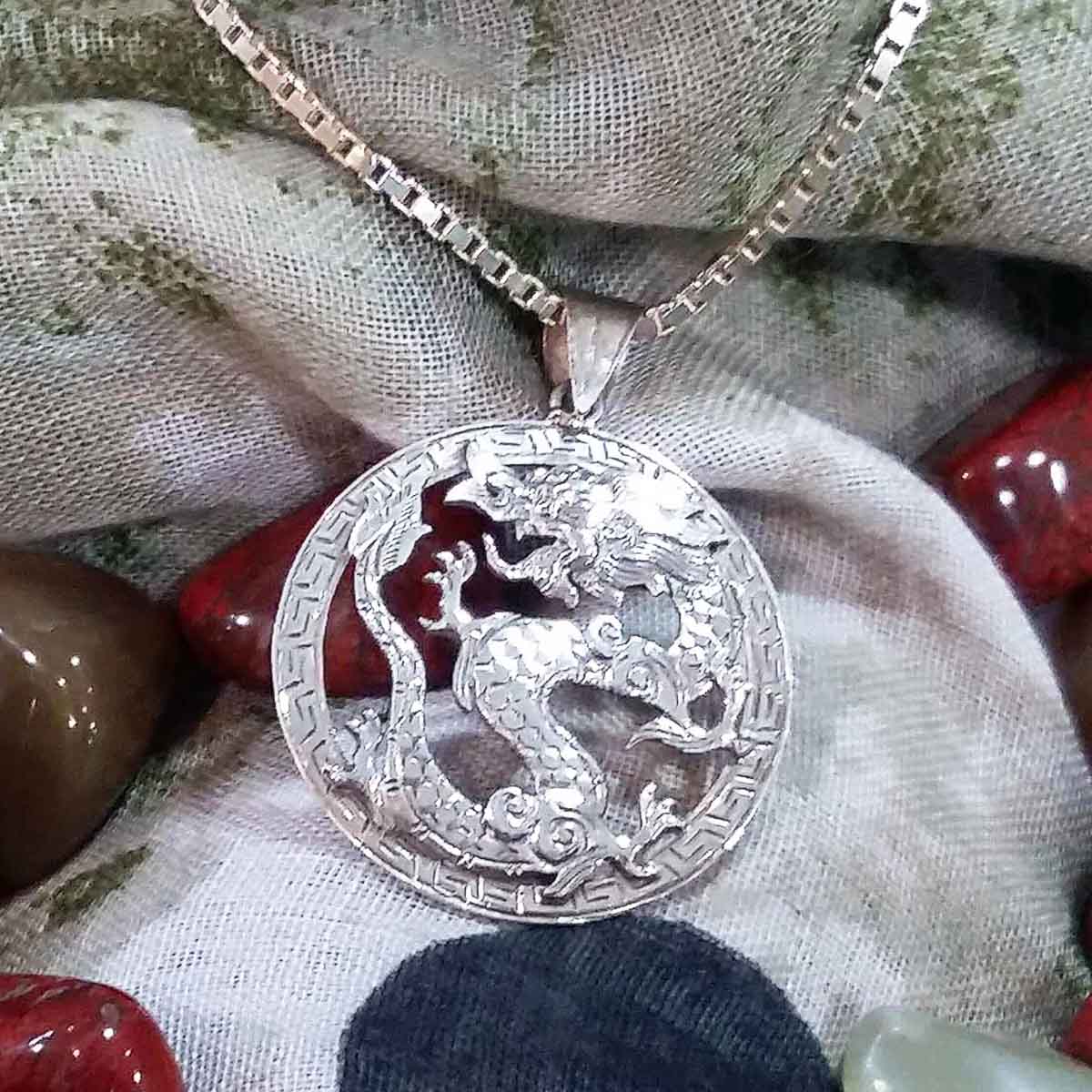 Colgante dragón - Tienda Budista
