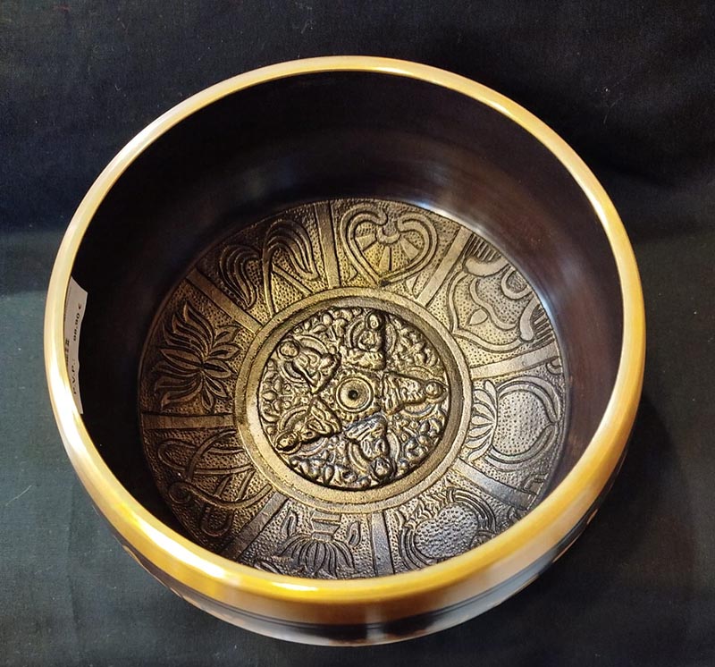 Cuenco tibetano 5 metales - Tienda Budista