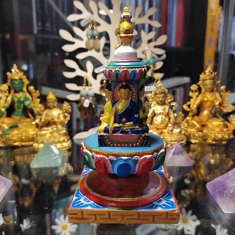 Estupa de resina - Tienda Budista