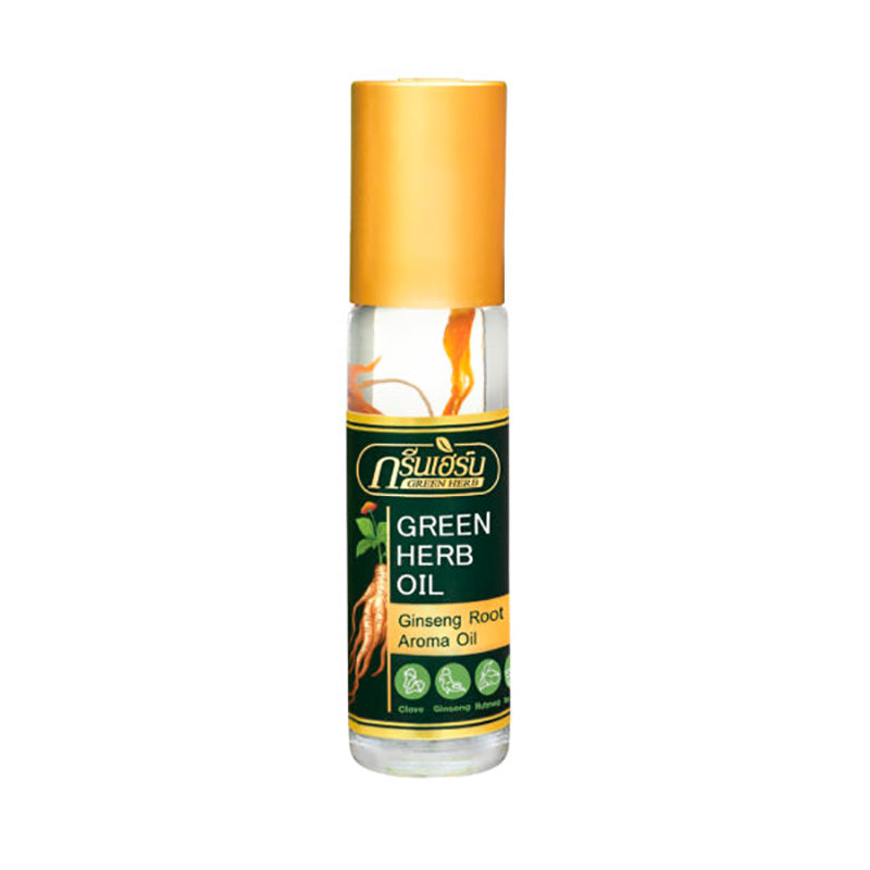 Aceite de hierbas verdes con ginseng