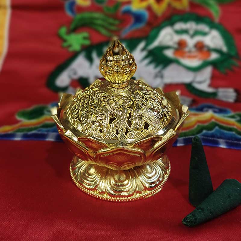 Incensario para conos - Tienda Budista