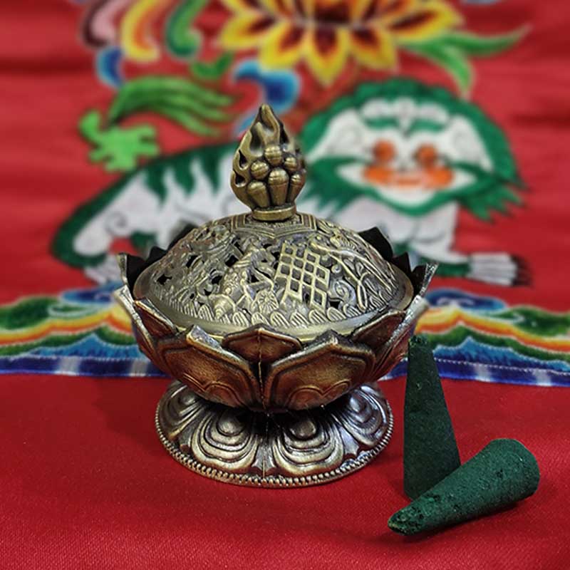 Incensario para conos - Tienda Budista