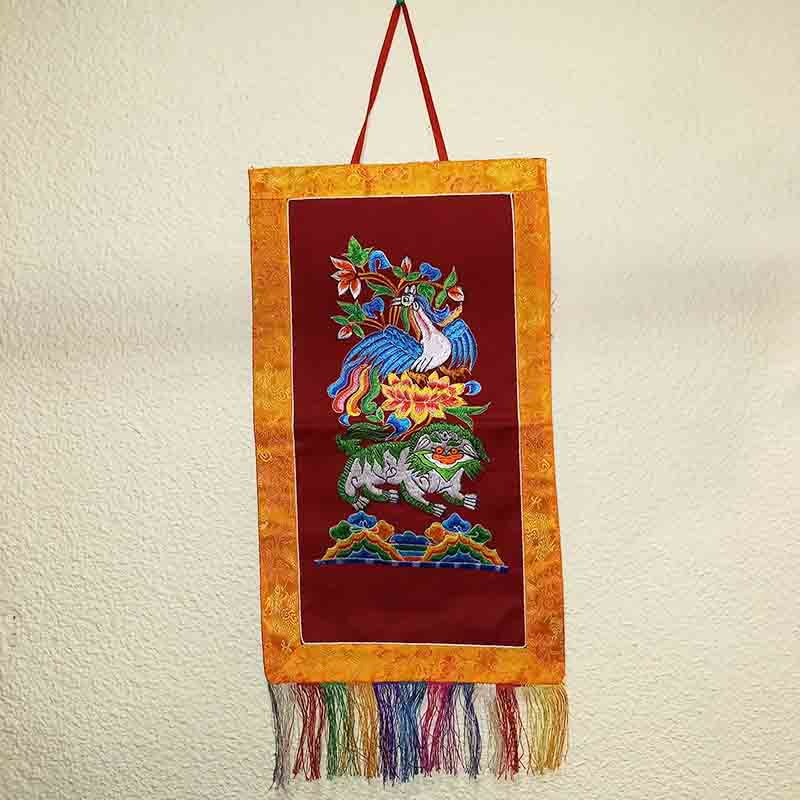 Tapiz León de las Nieves - Tienda Budista