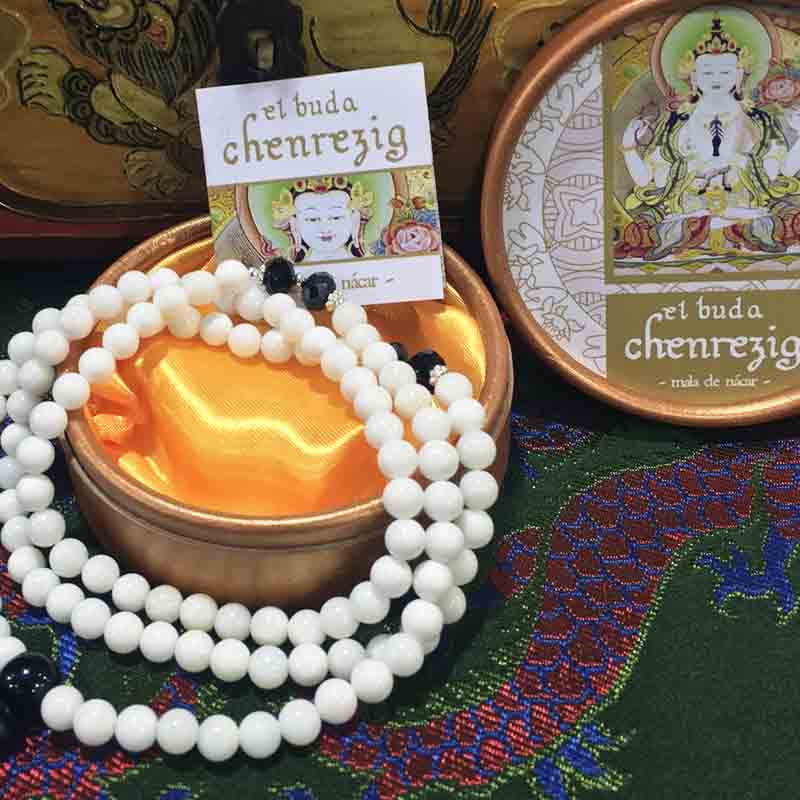 Mala largo Chenrezig - Tienda Budista