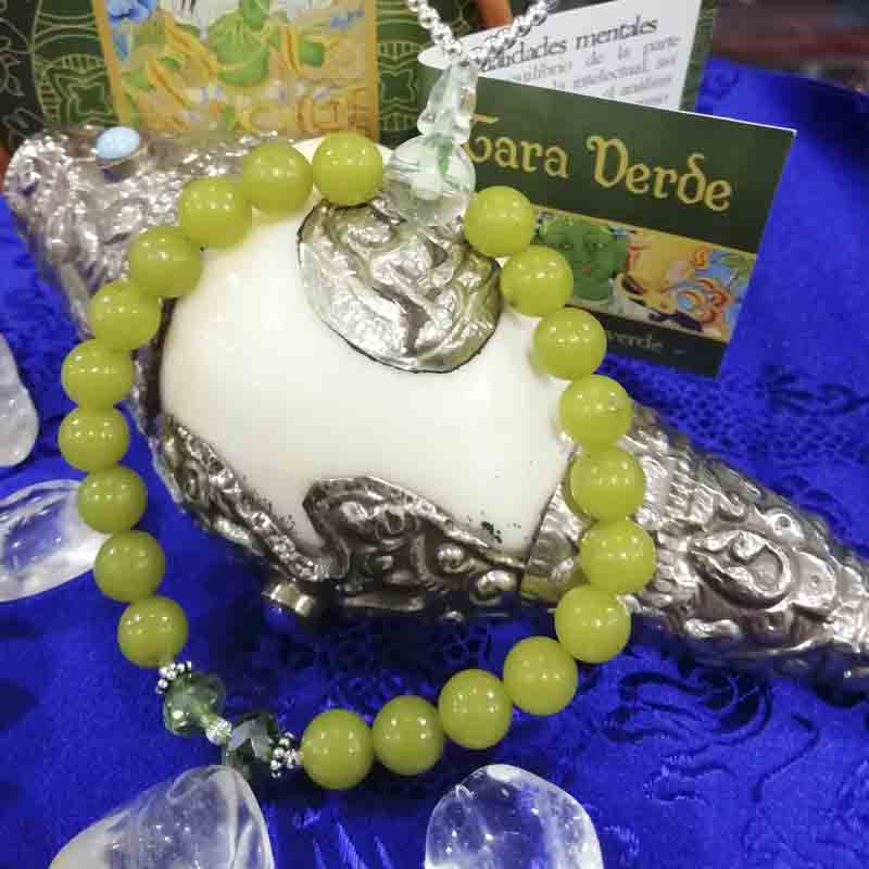 Mala corto Tara Verde - Tienda Budista