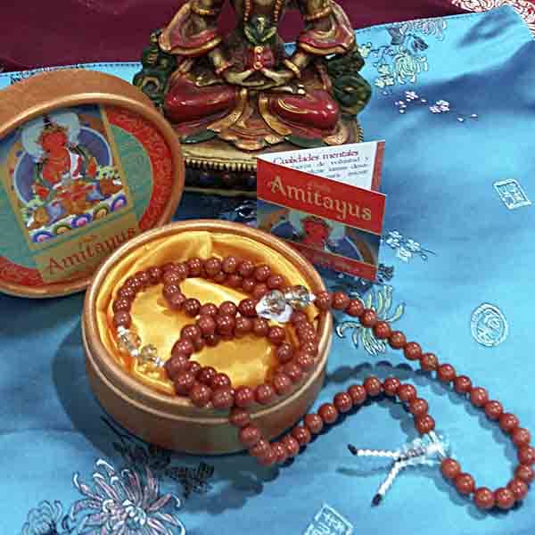 Mala largo Amitayus - Tienda Budista