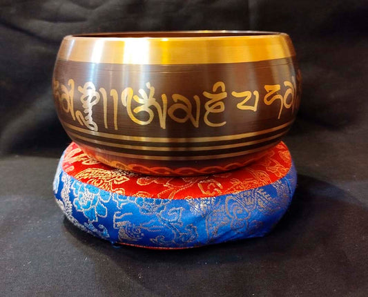 Cuenco tibetano 5 metales - Tienda Budista