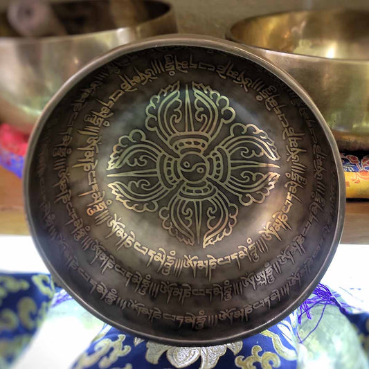 Cuenco tibetano 7 metales - Tienda Budista