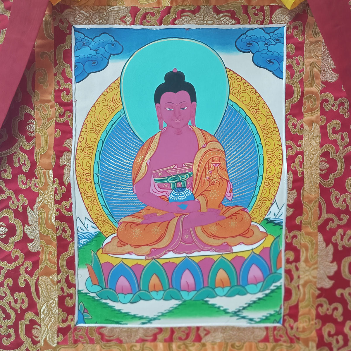 Buda Amitabha Rojo