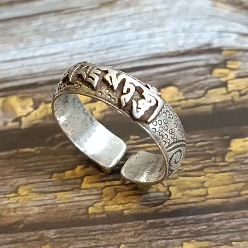 Anillo de plata Vajrasattva