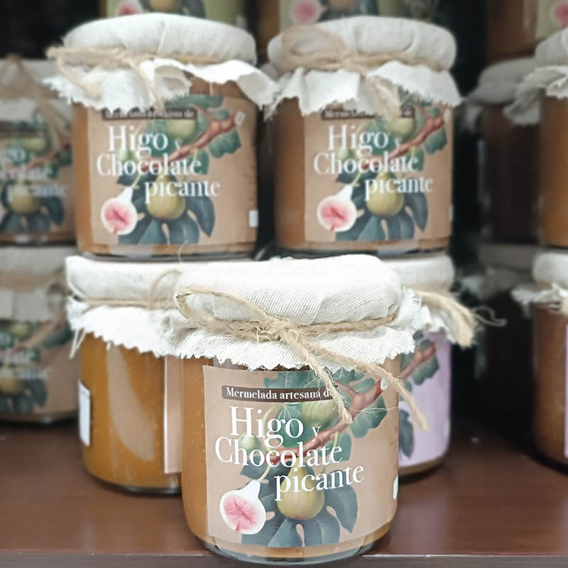 Mermelada de Higo y Chocolate picante