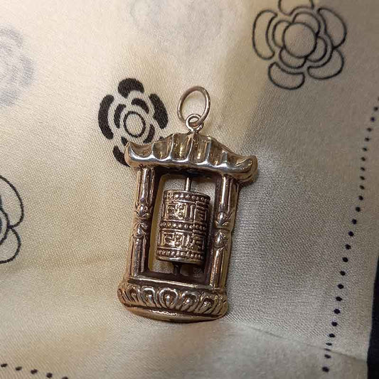 Colgante Rueda de Oraciones - Tienda Budista