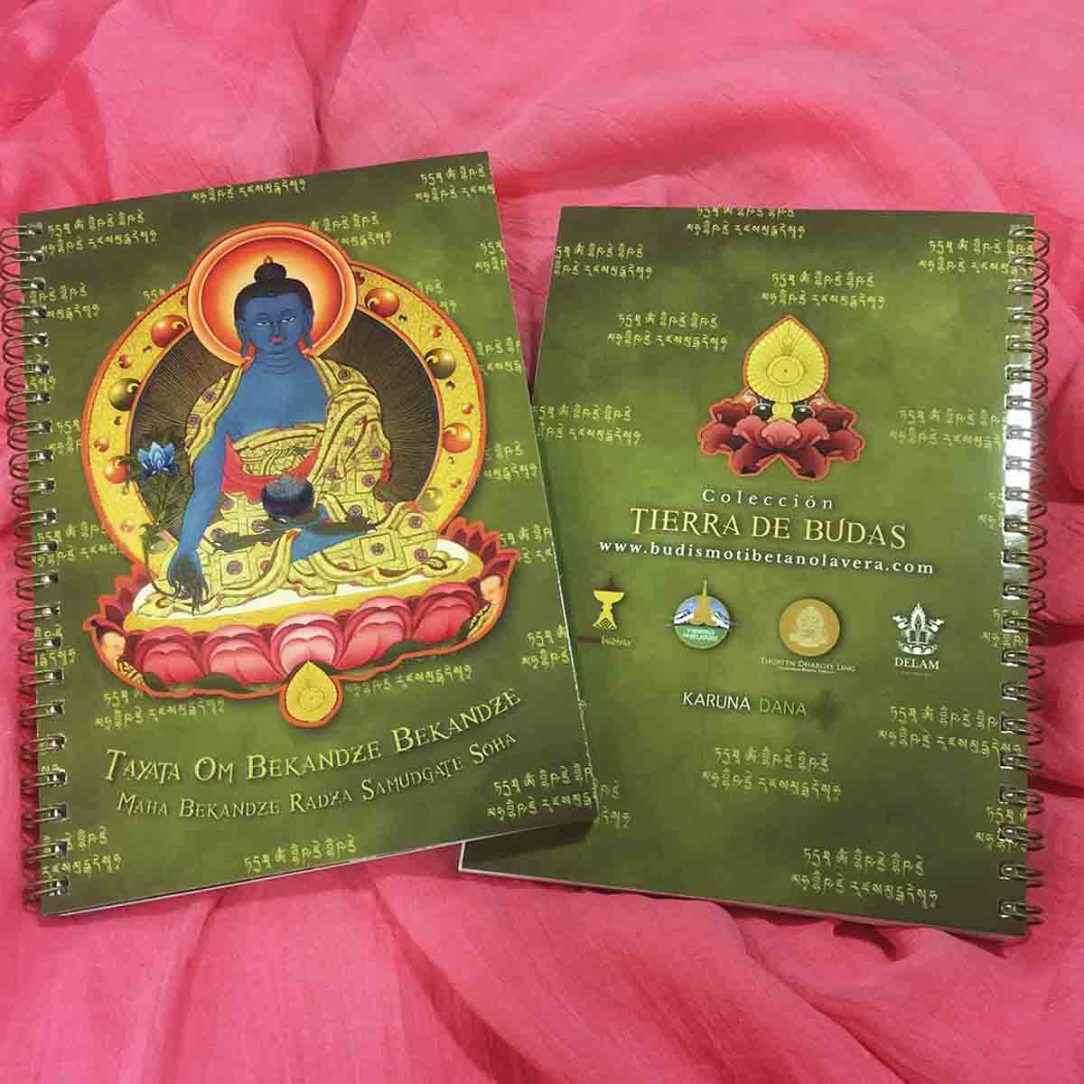 Cuaderno Buda de la Medicina - Tienda Budista