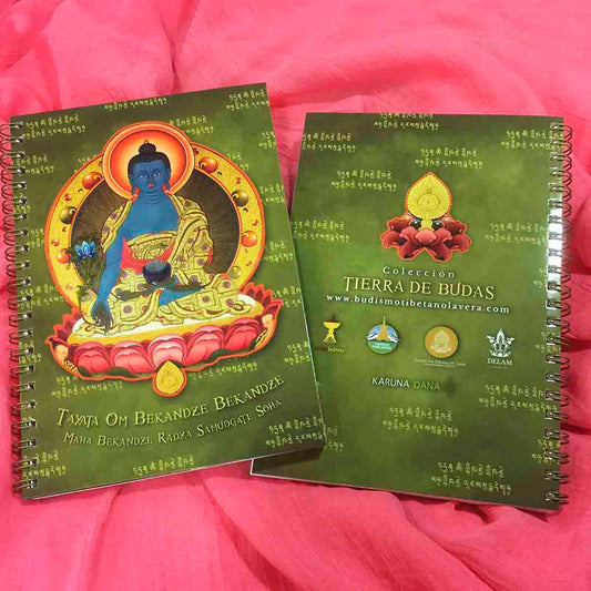 Cuaderno Buda de la Medicina - Tienda Budista