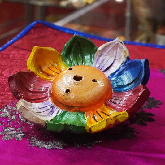 Incensario pétalos de flor - Tienda Budista