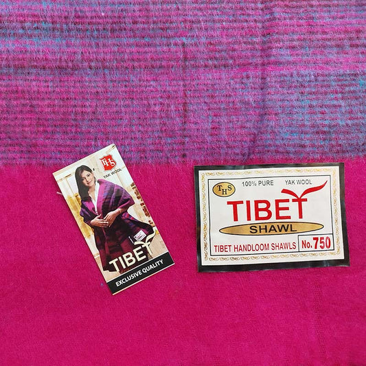 Manta tibetana de lana de yak - Tienda Budista
