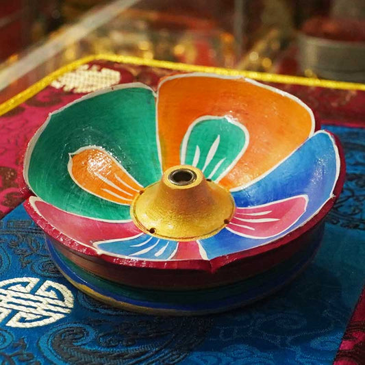 Incensario pétalos de loto - Tienda Budista