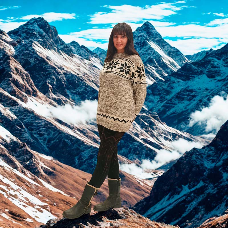 Jersey Lana Tejido a Mano