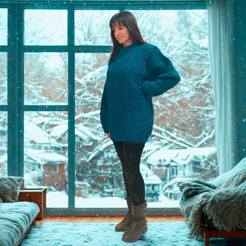 Jersey Lana Con Ocho Tejidos