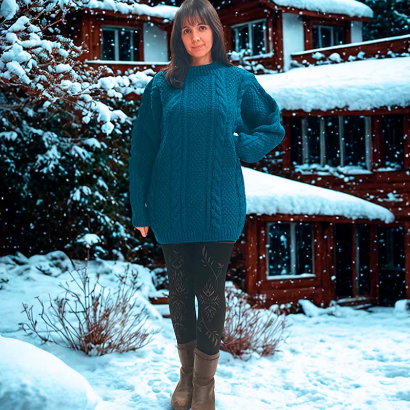 Jersey Lana Con Ocho Tejidos