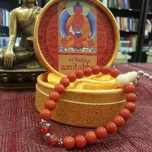 Mala corto Buda Amitabha - Tienda Budista