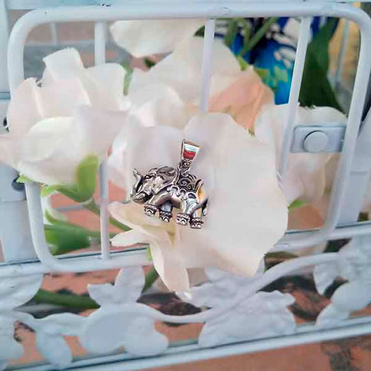 Colgante elefante de la suerte - Tienda Budista