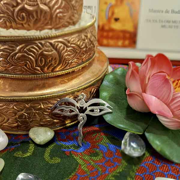 Colgante Ojos de Buda - Tienda Budista