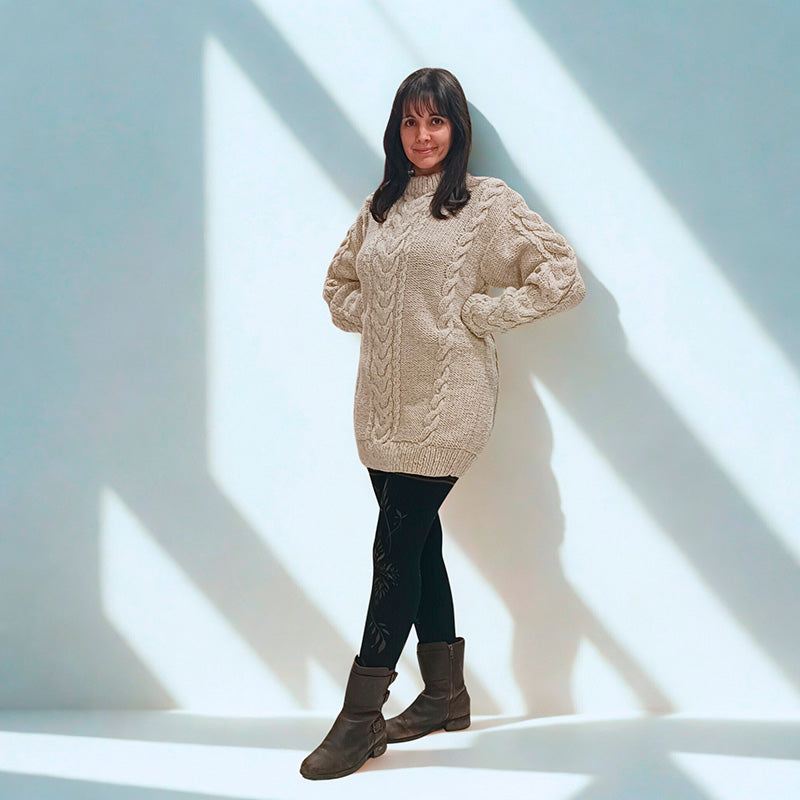 Jersey Lana Tejido Mano